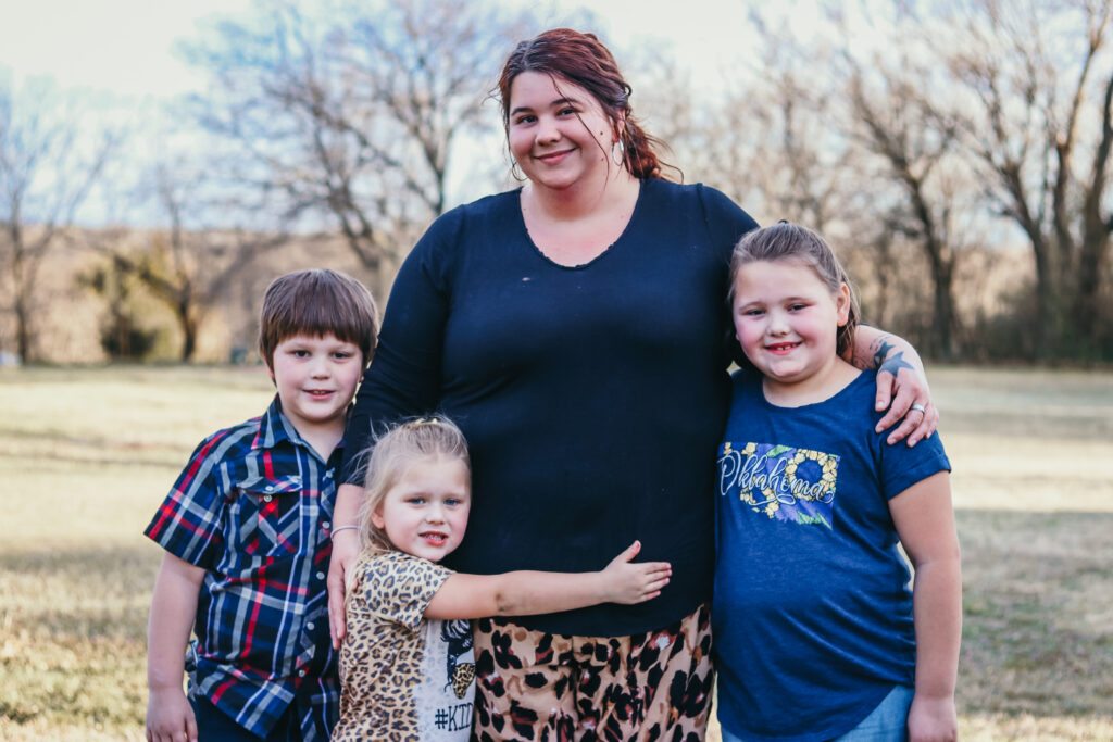 summer and her kids